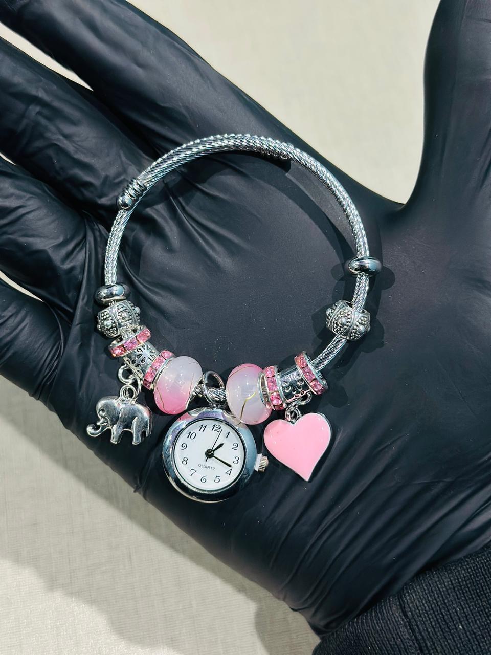 Bangle Watch Pink
