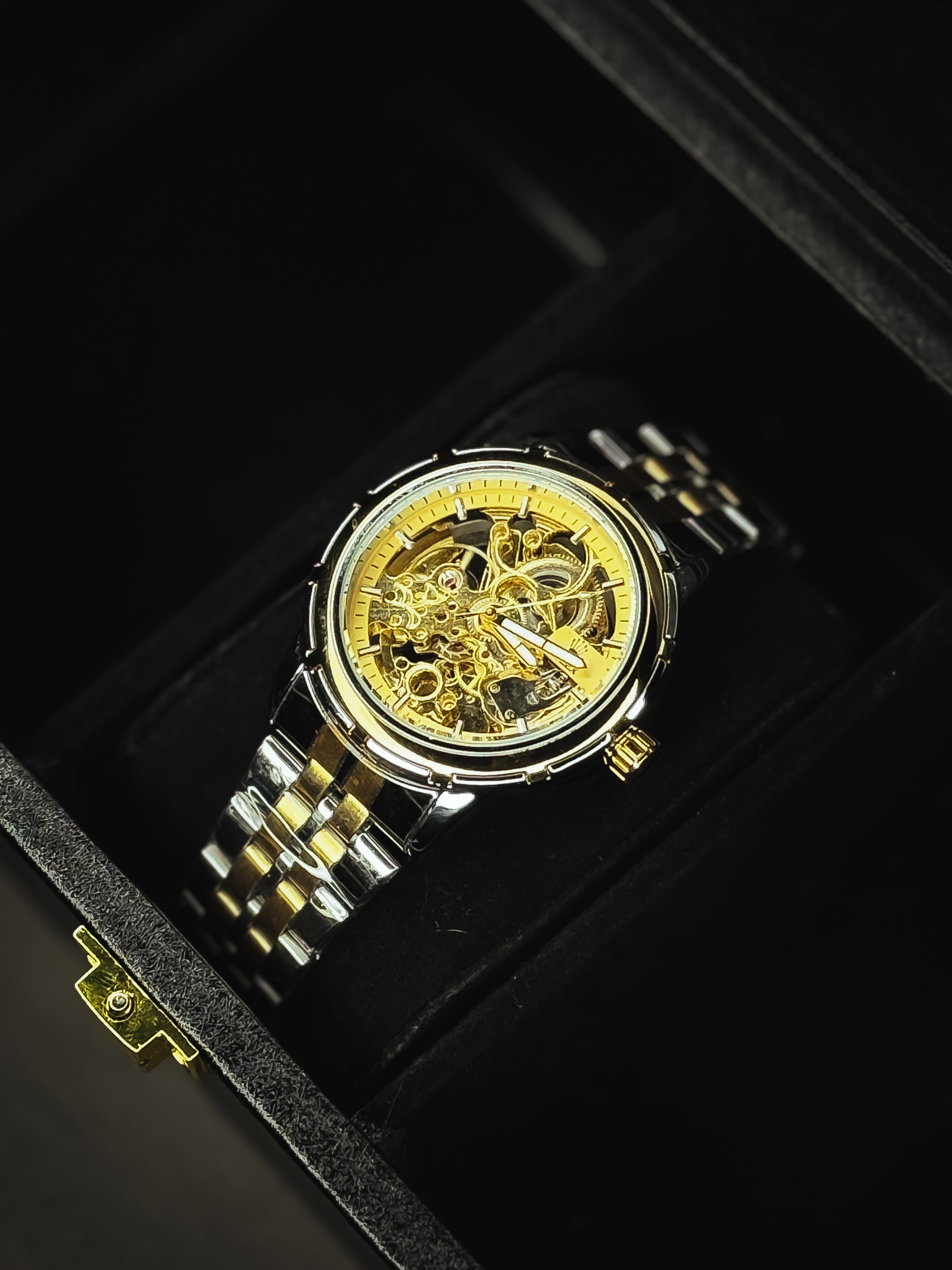 Rollie Automatic Skeleton Watch