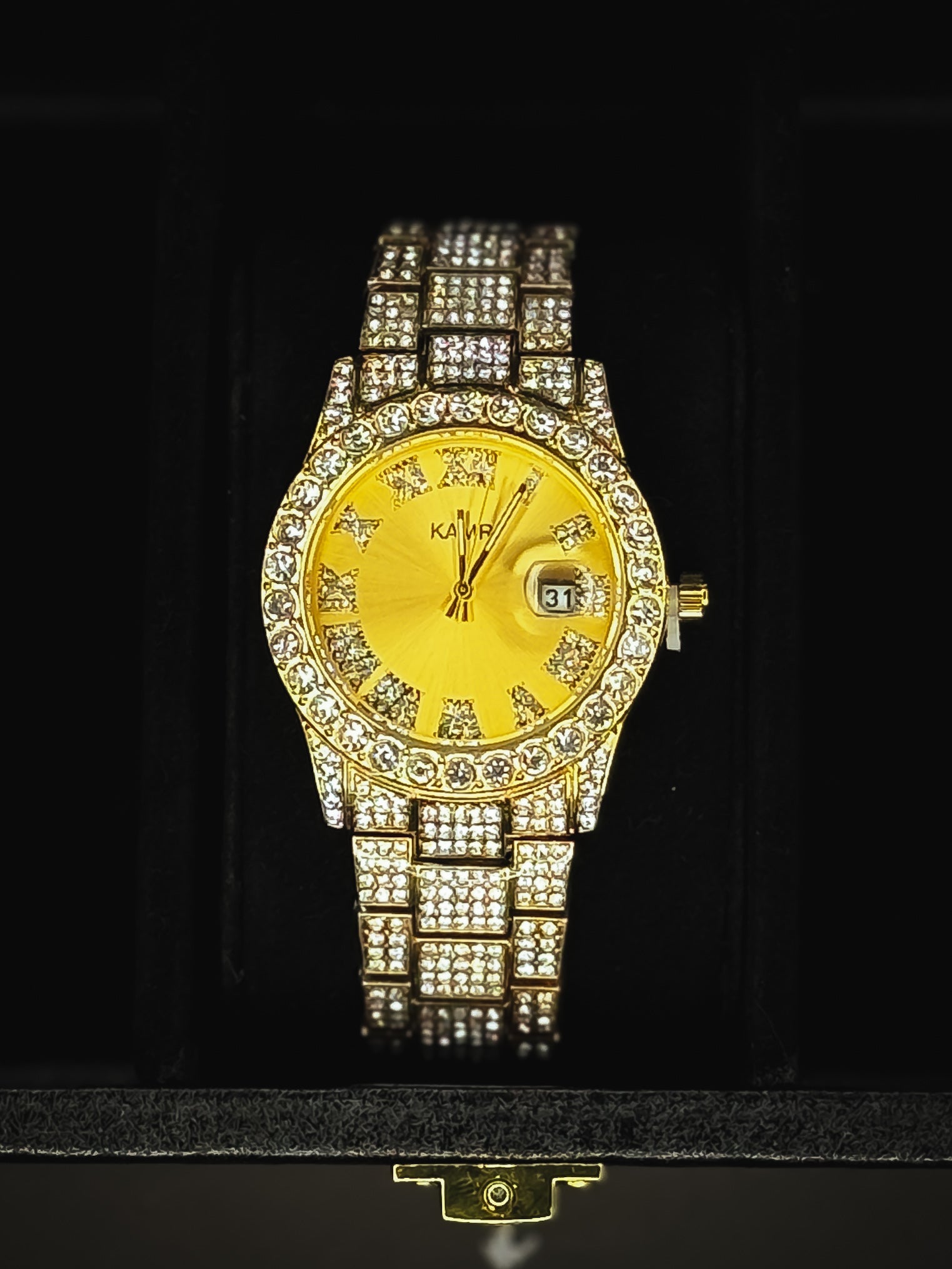 👑 Iced Royal Blaze Watch