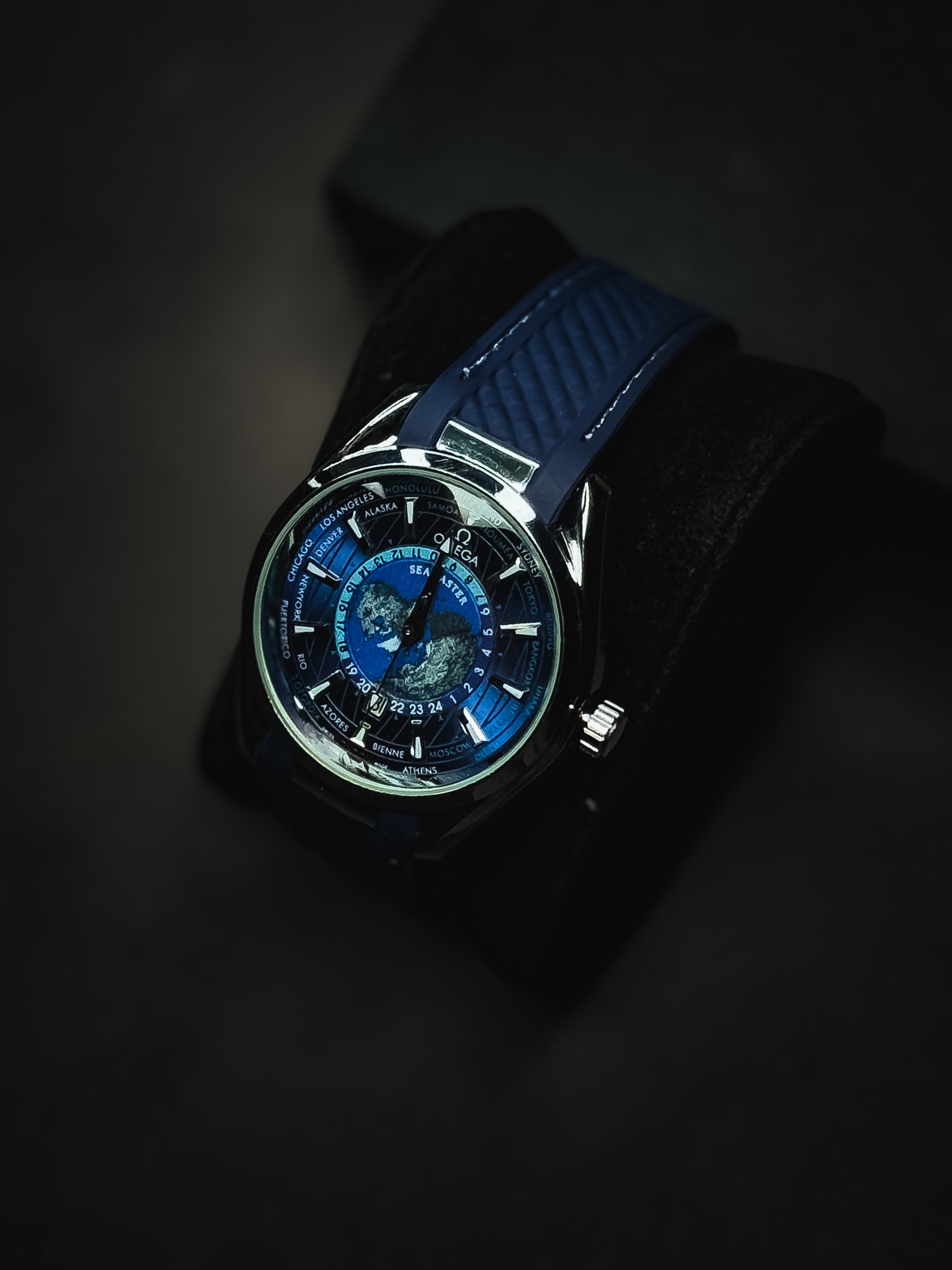 Aqua Master Strap Watch