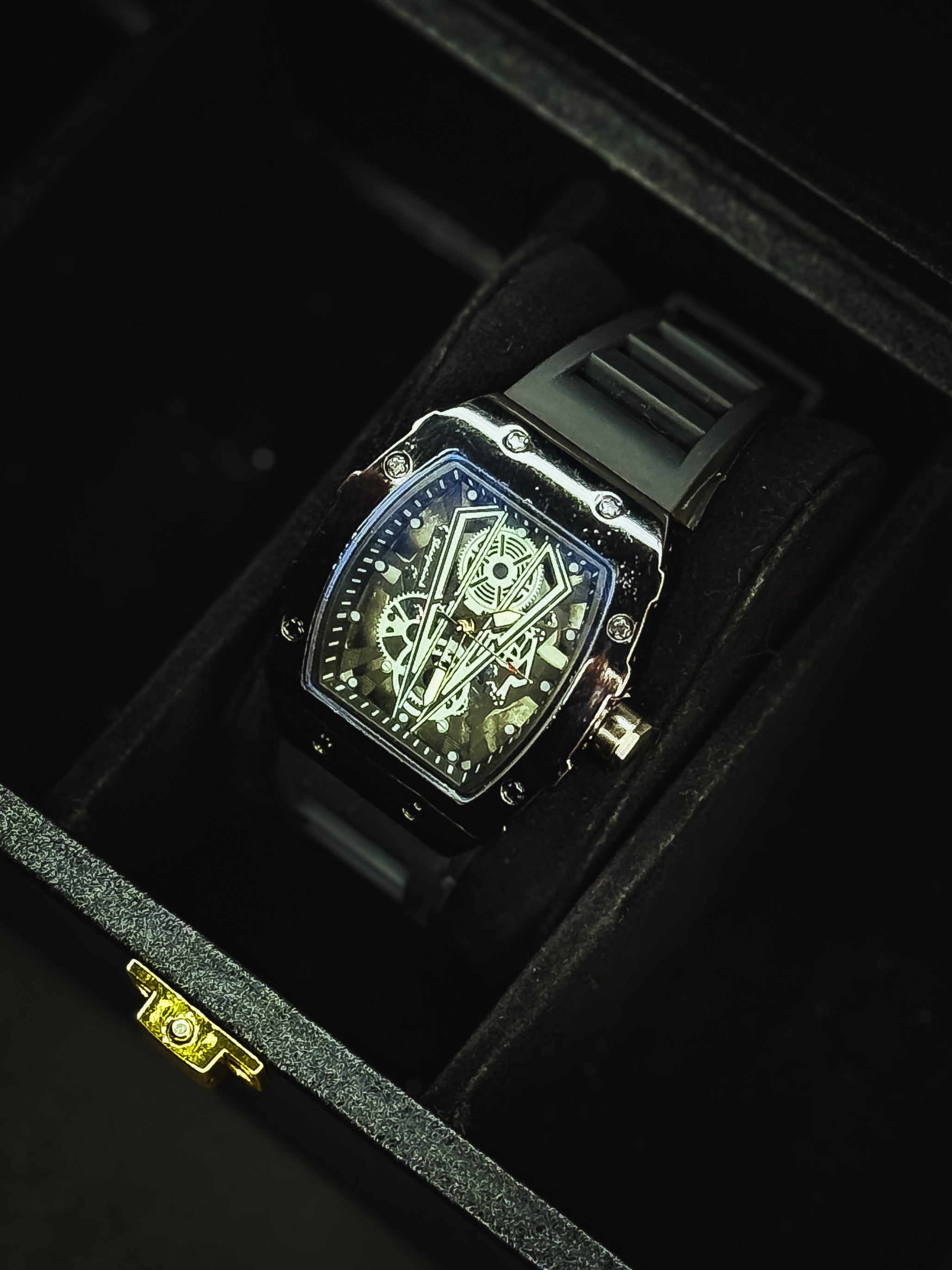 Black RM Elegant Watch