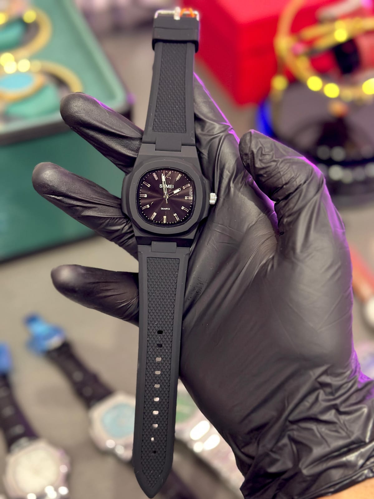 Skmei Black Aura