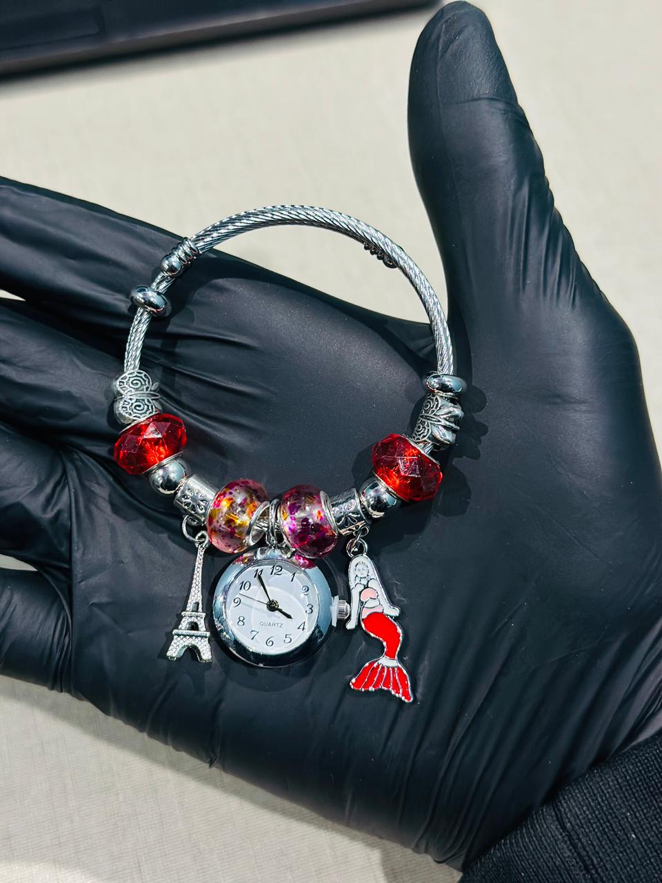 Bangle Watch Red