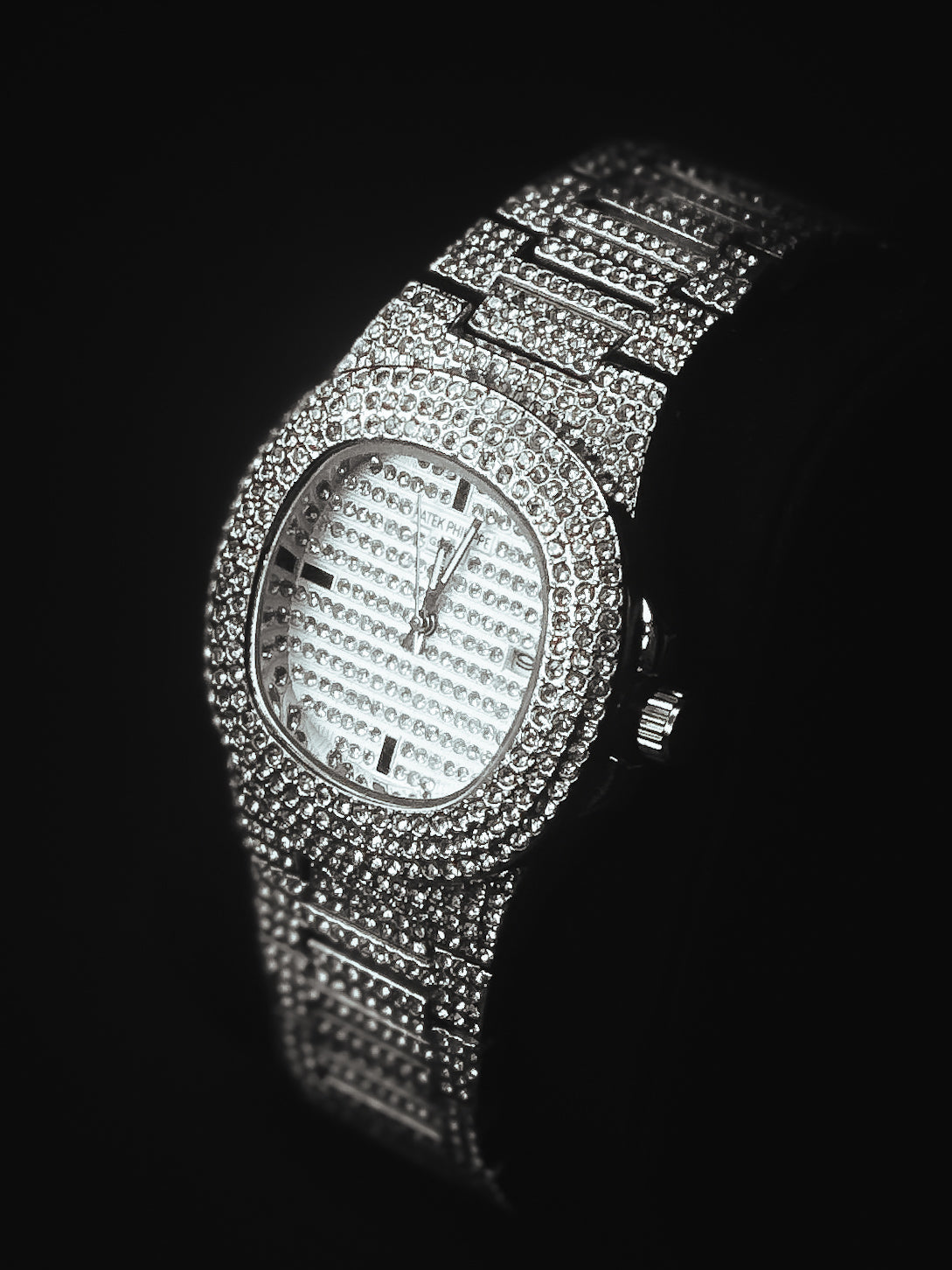 Silver Iced Out PP